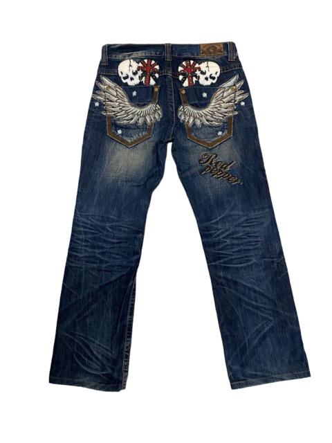 Other Designers Vintage - Vintage Red Pepper Japanese Distress Denim Jeans
