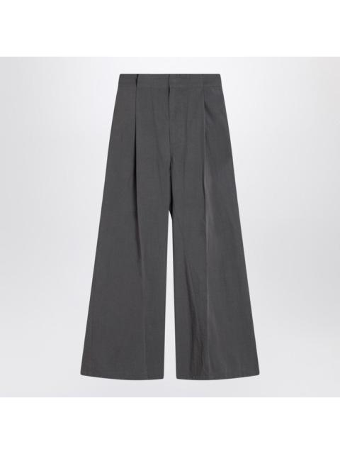 Maison Margiela Maison Margiela Charcoal grey pleated trousers