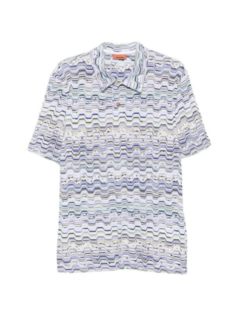 Missoni Missoni Men Zigzag Polo