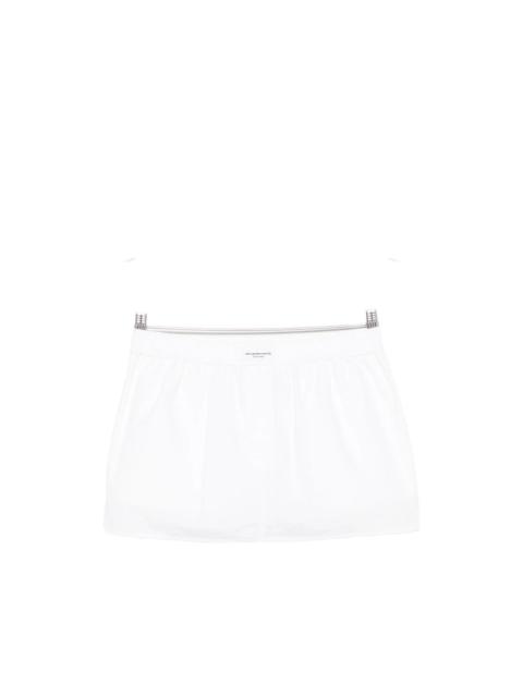 Alexander Wang Alexander Wang White Shorts - Mini Shorts Women