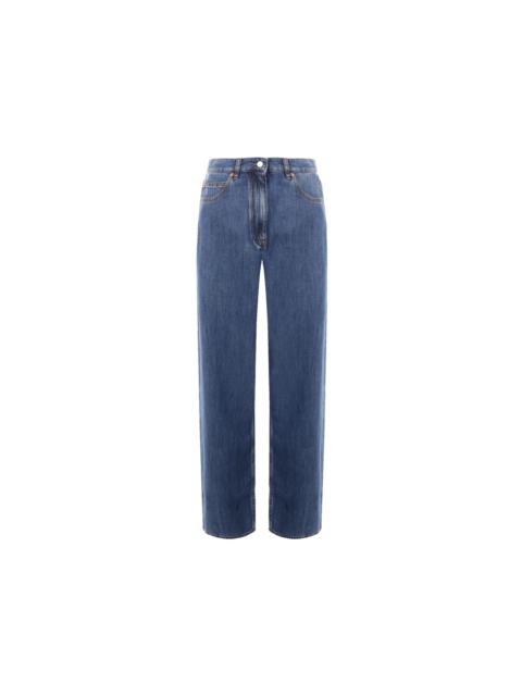 Valentino Valentino Jeans With Chex Valentino Detail