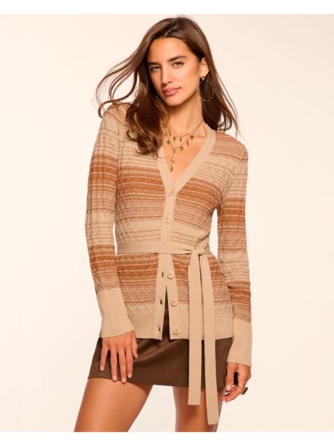 RAMY BROOK Michelle Cable Knit Cardigan Sweater