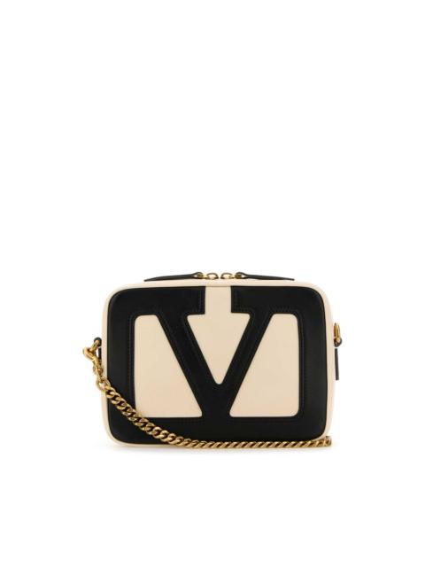 Valentino Valentino Garavani Ivory Nappa Leather Viva Superstar Crossbody Bag