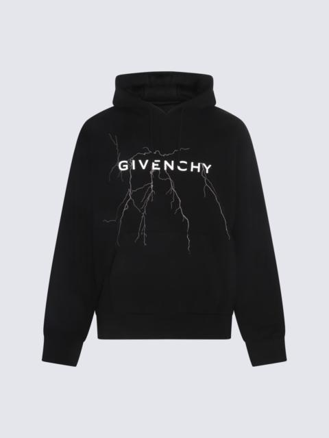 GIVENCHY BLACK COTTON SWEATSHIRT