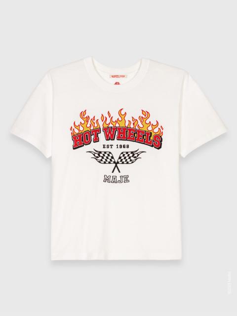 maje Embroidered T-shirt