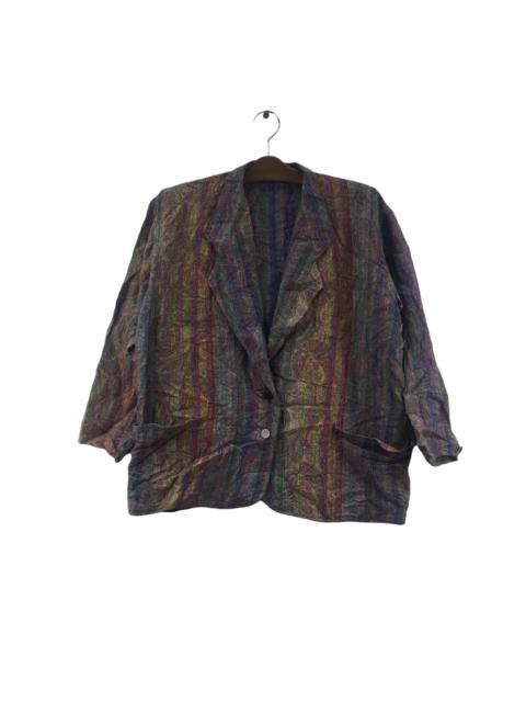 Other Designers Vintage - Vtg 90’ DORIAN NIEDERHAUSER PARIS Abstract Cardigan Jacket