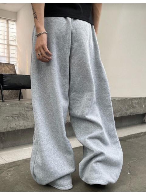Other Designers Japanese Brand - Grey loose fit sweatpants baggy Wide Leg