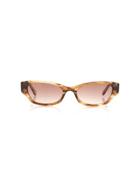 DMY STUDIOS Exclusive Suki Square-Frame Acetate Sunglasses brown