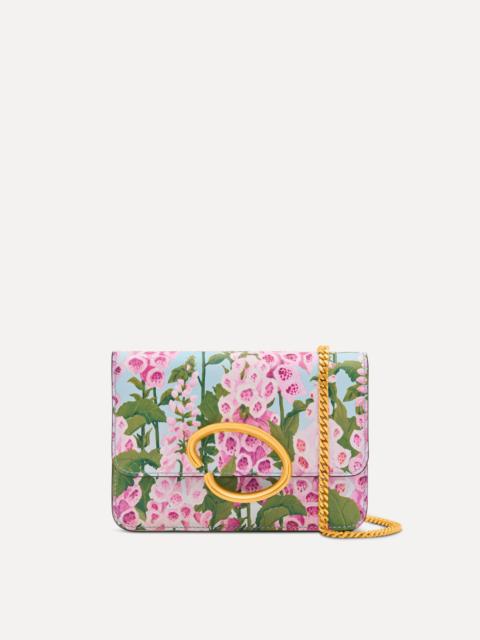 Oscar de la Renta FOXGLOVE PRINTED O POCHETTE
