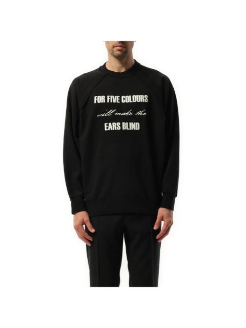 UNDERCOVER Back Logo Sweatshirt in Black1