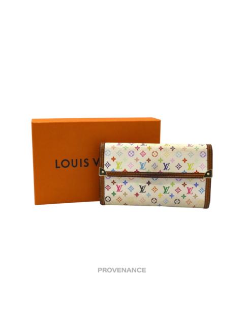 Louis Vuitton Louis Vuitton International Wallet - Monogram Multicolore White