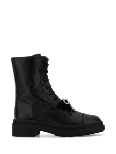 JIMMY CHOO Jimmy Choo Women Black Leather Averi Boots
