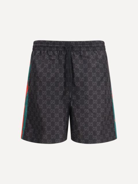 GUCCI GG jacquard nylon swim Shorts