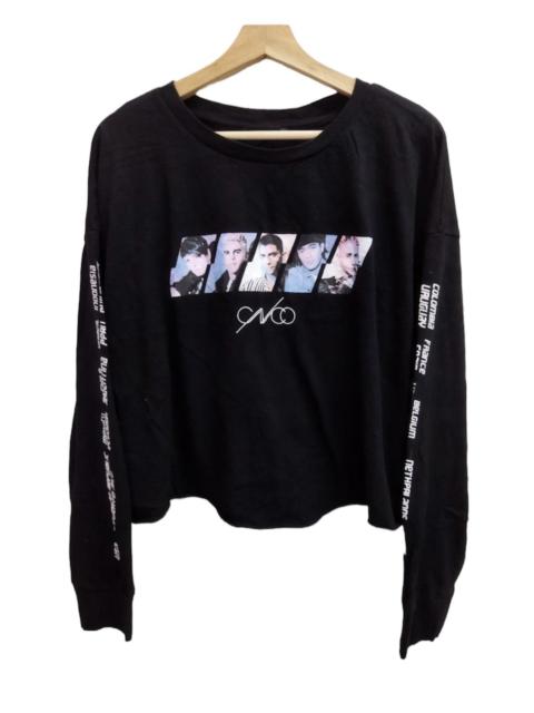 Other Designers Band Tees - Y2K CNCO BOY BAND TEEN CROPPED LONG SLEEVES