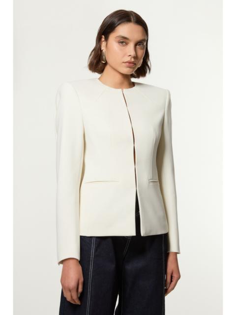 KAREN MILLEN Compact Stretch Tailored Seam Detail Blazer