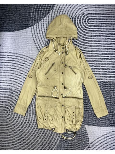 Other Designers Le Grande Bleu (L.G.B.) - Heaven & Earth Multipocket Bondage Parka Jacket