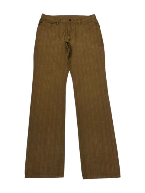Other Designers If Six Was Nine - MICHEL KLEIN HOMME STRIPED VINTAGE PANTS