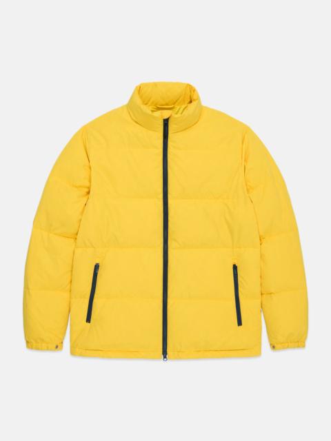 J. PRESS YELLOW DOWN PUFFER JACKET - TRIM FIT