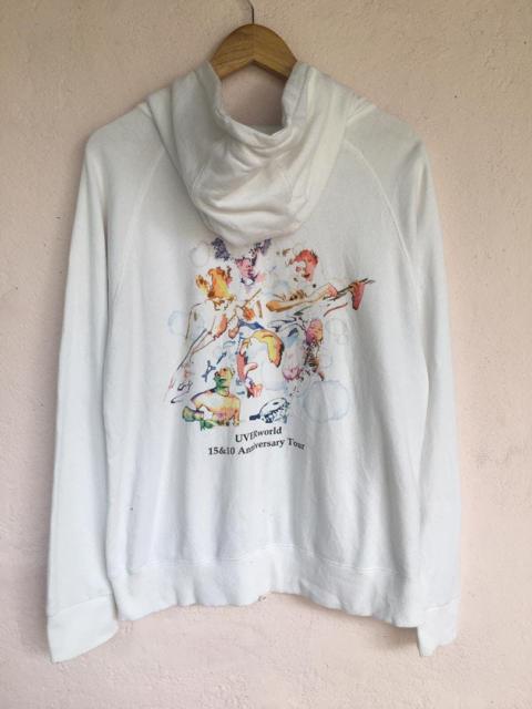 Other Designers Band Tees - Vintage UberWorld Band tee Japanese Zipped Hoodies