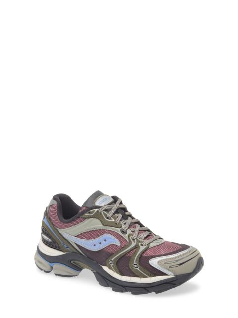 Saucony Saucony Progrid Triumph 4 Sneaker in Fig/Blue at Nordstrom