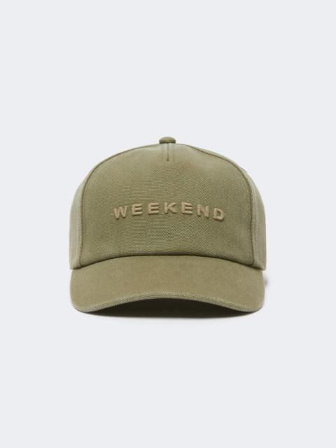 WEEKEND Max Mara Canvas baseball cap - KAKI