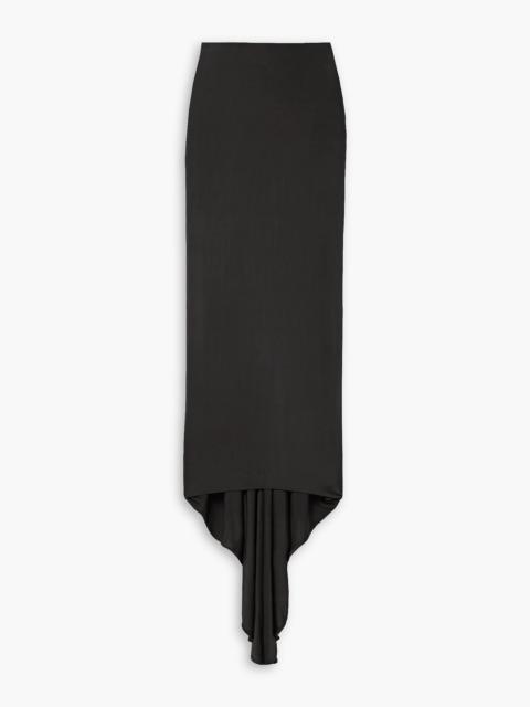 MAGDA BUTRYM Asymmetric jersey maxi skirt