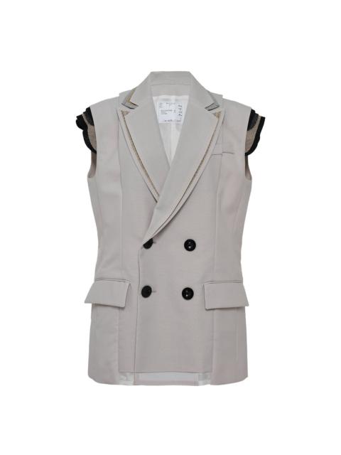 sacai Suiting Vest