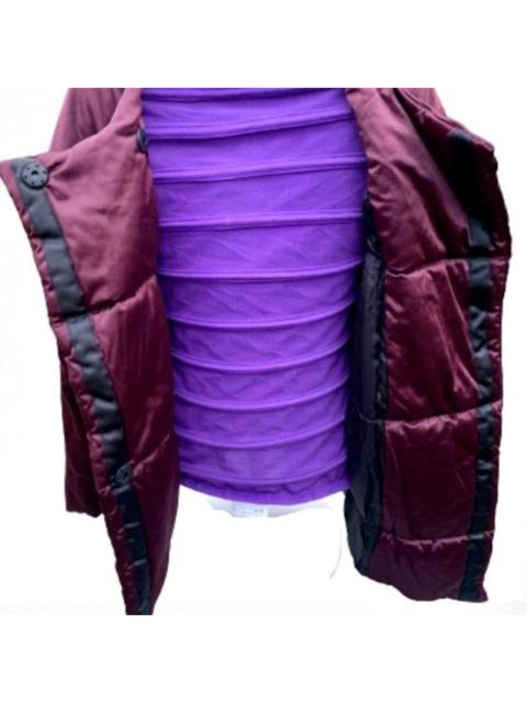 Other Designers Topshop Women's Burgundy Coat