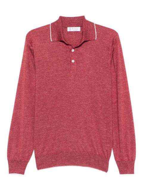 Brunello Cucinelli Long Sleeve Polo