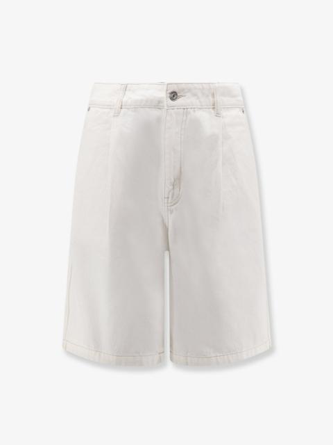 Dunst Dunst Cotton Bermuda Shorts White Men