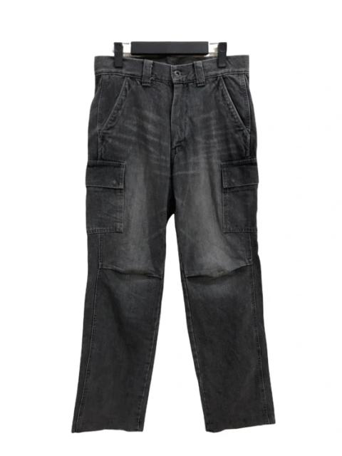 Other Designers Japanese Brand - Japanese Brand Blue Way Multipocket Denim Cargo Pant
