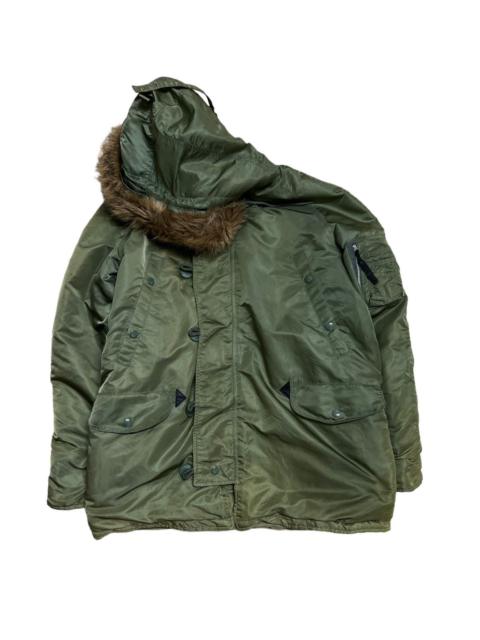 Other Designers Vintage Alpha Industries Bomber Mohair Hoodies