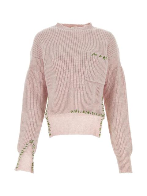 Pastel Pink Wool Sweater