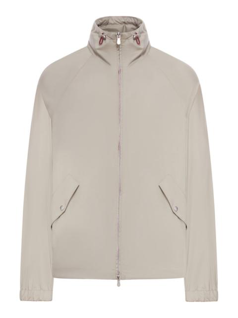 Brunello Cucinelli Brunello Cucinelli Men Unlined Outerwear In Technical Fabric With Hood