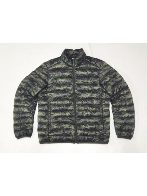Other Designers Japanese Brand × Uniqlo - UNIQLO Green Camo Light Down Jacket