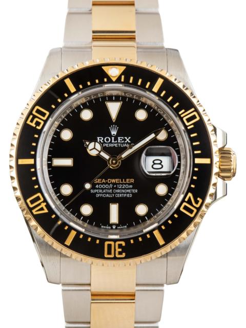 ROLEX Used Rolex Sea-Dweller 126603 Black Chromalight Dial
