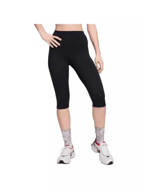 Nike Women's One High-Waisted Capri Leggings - Black