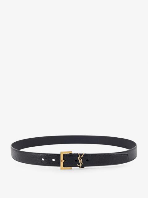 SAINT LAURENT Saint Laurent Leather Belt