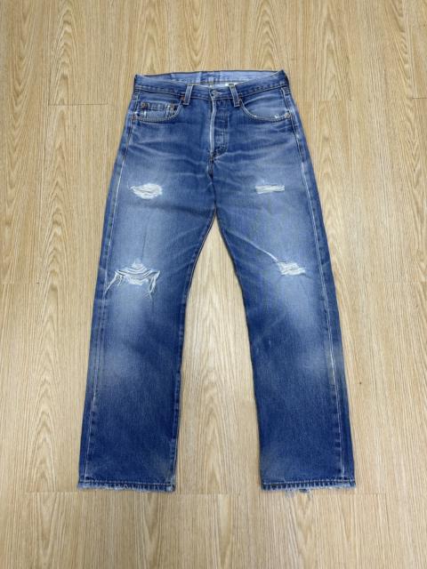 Levi's VIntage Levis 501XX Colombia Distressed Denim(J506)