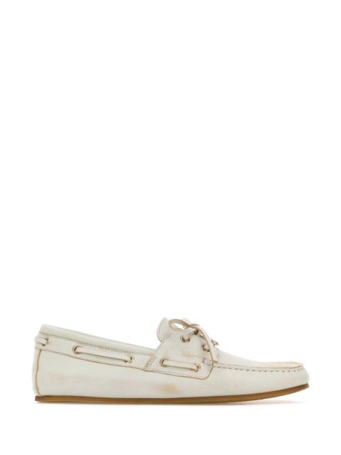 GUCCI Gucci Women Leather Upper And Rubber Sole Moccasin