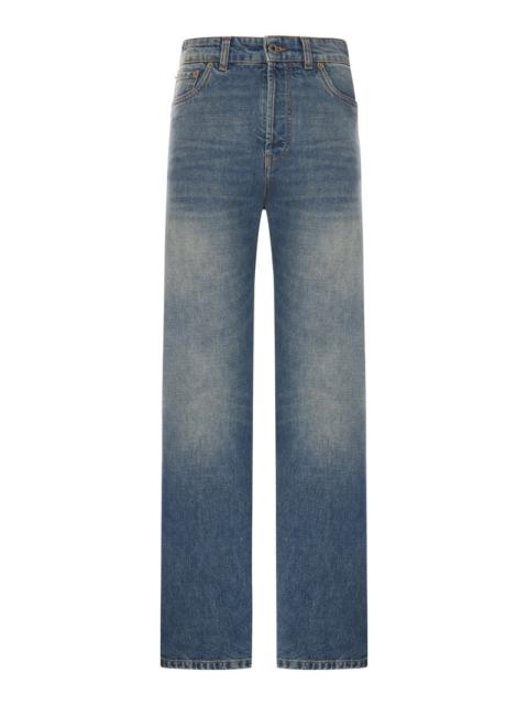 Miu Miu Miu Miu Women Five Pocket Straight Leg Jeans
