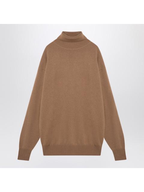 Dries Van Noten Beige Cashmere Turtleneck Jumper Women