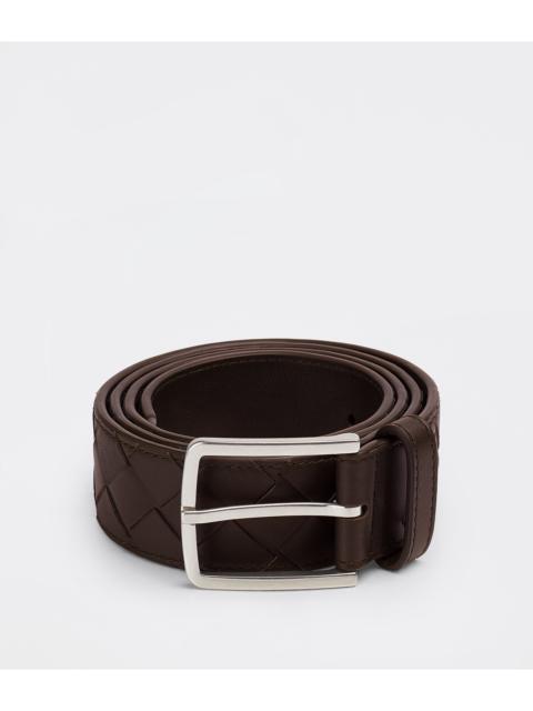 Bottega Veneta Bottega Veneta Men Intreccio Leather Belt