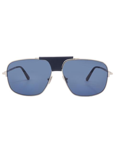 TOM FORD Tom Ford Tex Blue Navigator Men's Sunglasses FT1096 16V 62