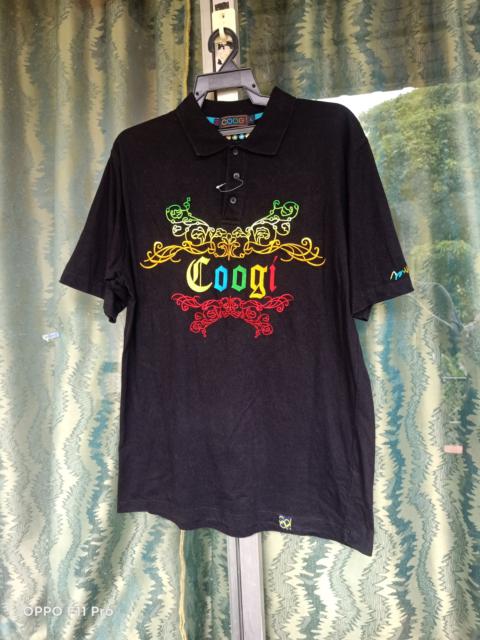 Other Designers Coogi Multicolored Logo Polo Shirts