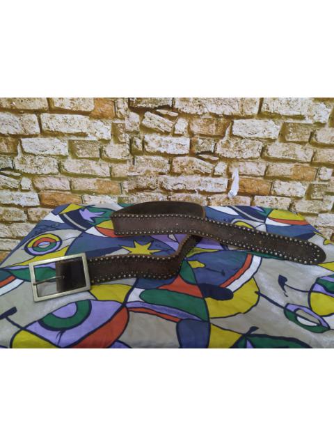 Other Designers AMBIENT LEATHER BELT STUDDED (B475)
