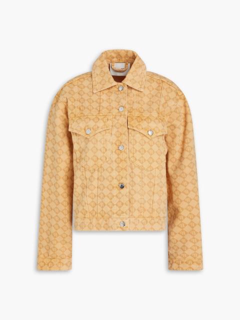 Nanushka Printed denim jacket