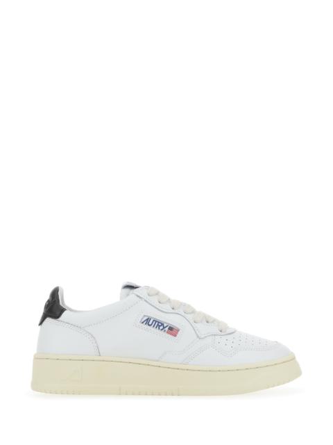 AUTRY White leather Medalist sneakers