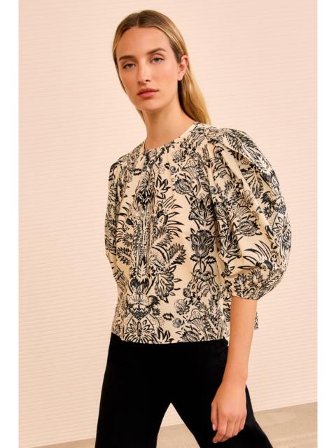 ULLA JOHNSON Frantiska Puff Sleeve Top