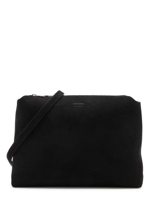 KHAITE Khaite Lina Medium Suede Cross-body bag